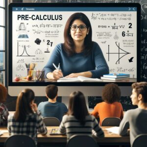 Online Pre-Calculus Tutor from India for USA